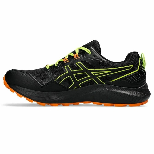 T nis Asics Gel Sonoma 7 Preto Laranja Masculino