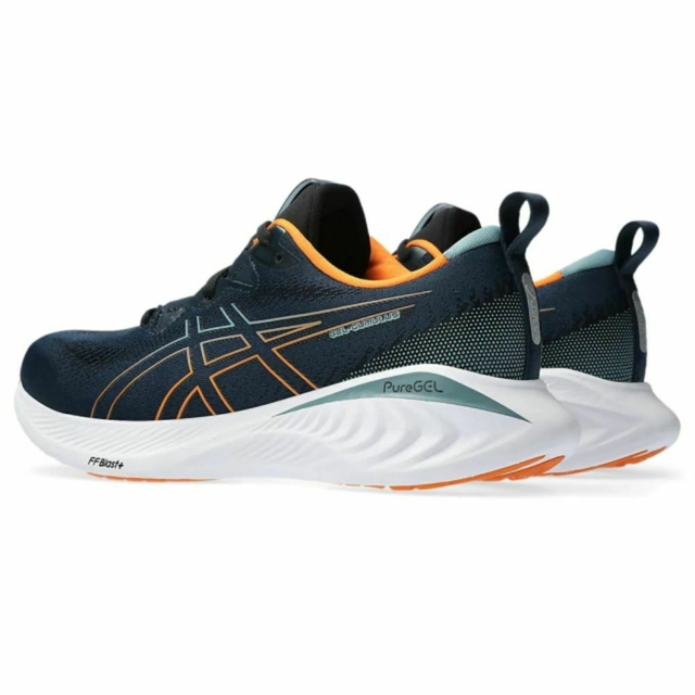 Tênis asics gel excite 4 hotsell masculino - marinho e laranja