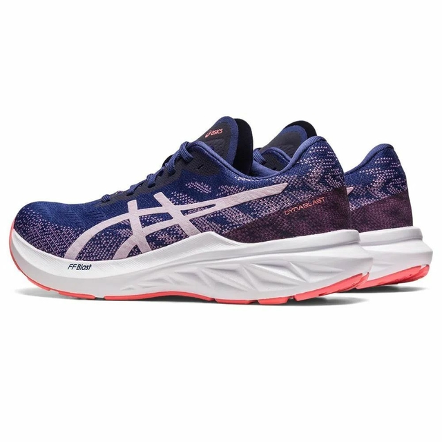 Tenis asics feminino azul e rosa sales