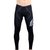 Calça Ciclismo Flets Basic Compression Masculina Preta com F Estanho