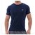 Camiseta Just Fit Unissex com detalhe Marinho