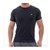 Camiseta Just Fit Unissex com detalhe Preto