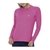 Camiseta Just Fit UV Protection M/L Raglan Feminina Pink