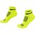 Meia Hupi Cano Curto Running Pro Amarelo Neon - Tamanho 36 A 42