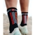 Meia de Compressão Compressport Ultra Trail Socks V2.0 Preto/Vermelha - comprar online