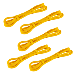 Kit 5 powerband amarillas