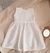 Blanca- talles 0 a 3 meses y 12 meses - Vestidos Infantiles by Virginia Cespedes
