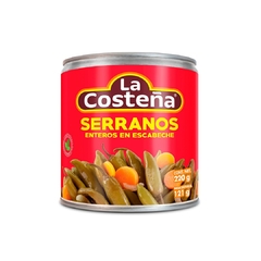 CHILES SERRANOS LA COSTEÑA (Origen México) - comprar online