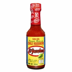 SALSA HABANERA ROJA EL YUCATECO X 120 ML