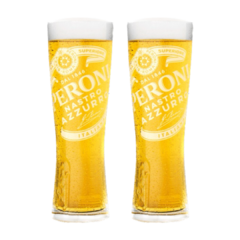 VASO CERVEZA PERONI X2