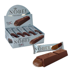 NOBEL CHOCOLATE RELLENO CON PRALINÉ POR UNIDAD - FEL FORT