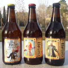 CERVEZA RUBIA SIN TACC X500CC LA CAVERNA DEL BRUJO - comprar online