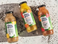 JUGO DE DURAZNO Y NARANJA CON CHIA SIN TACC VEGANO X 910CC - CHIA GRAAL