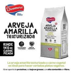 ARVEJA AMARILLA TEXTURIZADA X 350GR DICOMERE