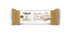 GALLETA DE ARROZ BAÑADA CON CHOCOLATE BLANCO X108GR DELUXE