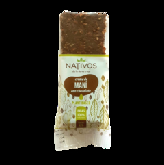 BARRITA VEGANA CREMA DE MANI CON CHOCOLATE X 42 GR - NATIVOS