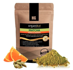 TE MATCHA NARANJA Y CARDAMOMO X 50GR - ORGANIKAL