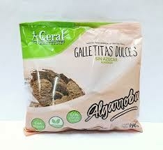 GALLETITAS SIN AZUCAR AGREGADA ALGARROBA X 190GR - CERAL