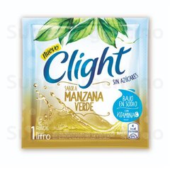 JUGO SIN AZUCAR MANZANA VERDE X 1 UNID - CLIGHT