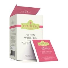 TÉ GREEN WHISPER X 20 SAQUITOS DELHI TEA