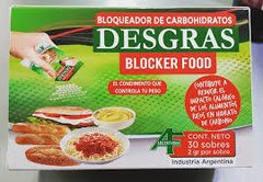 BLOCKER INHIBIDOR DE CARBOHIDRATOS SOBRE X 2GR DESGRAS