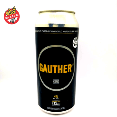 CERVEZA SIN TACC (MIJO) ORO LATA X 473CC GAUTHER