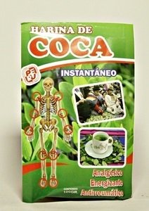 HARINA DE COCA EN POLVO X 90GR PRODUCTOS PERUANOS