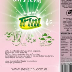 HELADO DE FRUTILLA CON STEVIA SIN TACC X40GR TRINI - comprar online