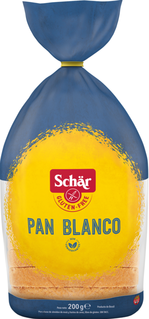 PAN BLANCO REBANADO SIN TACC X 200GR SCHAR