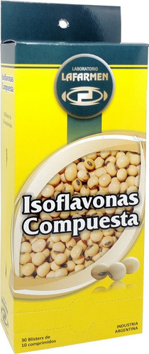 ISOFLAVONAS COMPUESTAS X BLISTER DE 10 UNIDADES LAFARMEN