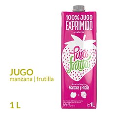 JUGO DE MANZANA + FRUTILLA SIN TACC X 1L - PURA FRUTTA