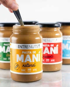 PASTA DE MANI NATURAL X 370GR ENTRE NUTS - comprar online