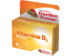 VITAMINA D3 X 30 COMPRIMIDOS - GARDEN HOUSE