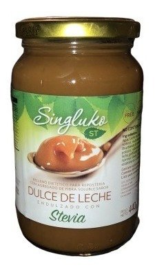 DULCE DE LECHE CON STEVIA SIN TACC X 440GR - SIN GLUKO