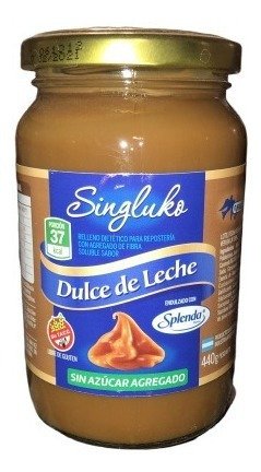 DULCE DE LECHE SIN AZÚCAR SIN TACC X 440 GR - SIN GLUKO