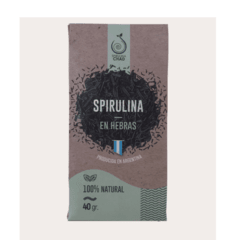 SPIRULINA EN HEBRAS X 40GR CHAD