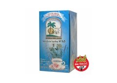 TÉ MEZCLA N°10 - DIURÉTICA - HIERBAS DEL OASIS