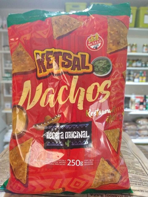 NACHOS SIN TACC X 250GR KETSAL