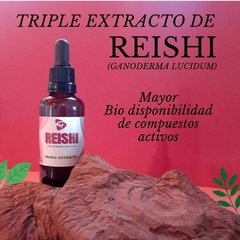 REISHI HONGOS ADAPTOGENOS TRIPLE EXTRACTO X 50ML - CAVA DE HONGOS