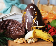 OVO BANANA, CAJU & CARAMELO (CHOCOLATE DE ORIGEM SUSTENTAVEL)