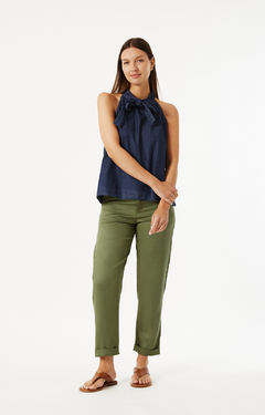 PANTALÓN CUTE VERDE [TENCEL 100%]