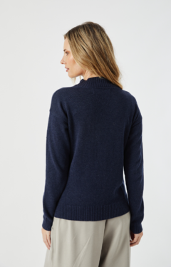 SWEATER CIRCLE AZUL - Caprichos del Rey