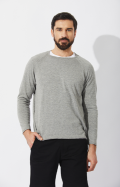 SWEATER TRAVEL GRIS en internet