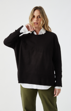 SWEATER LIGHT NEGRO