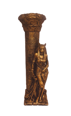 BASTET PEDESTAL (BRONZE)