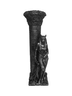 BASTET PEDESTAL (PRATA)