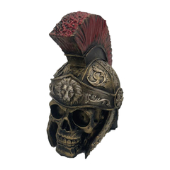 CRANIO CAVEIRA SOLDADO ROMANO (DOURADO) - comprar online