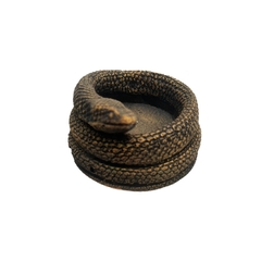 Incensário Cobra Serpente 7cm (DOURADO)