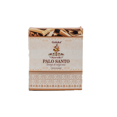 GOLOKA PALO SANTO CONE - INCENSO INDIANO DE MASSALA (EFEITO CASCATA)