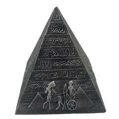 PIRAMIDE 10CM (PRATA)